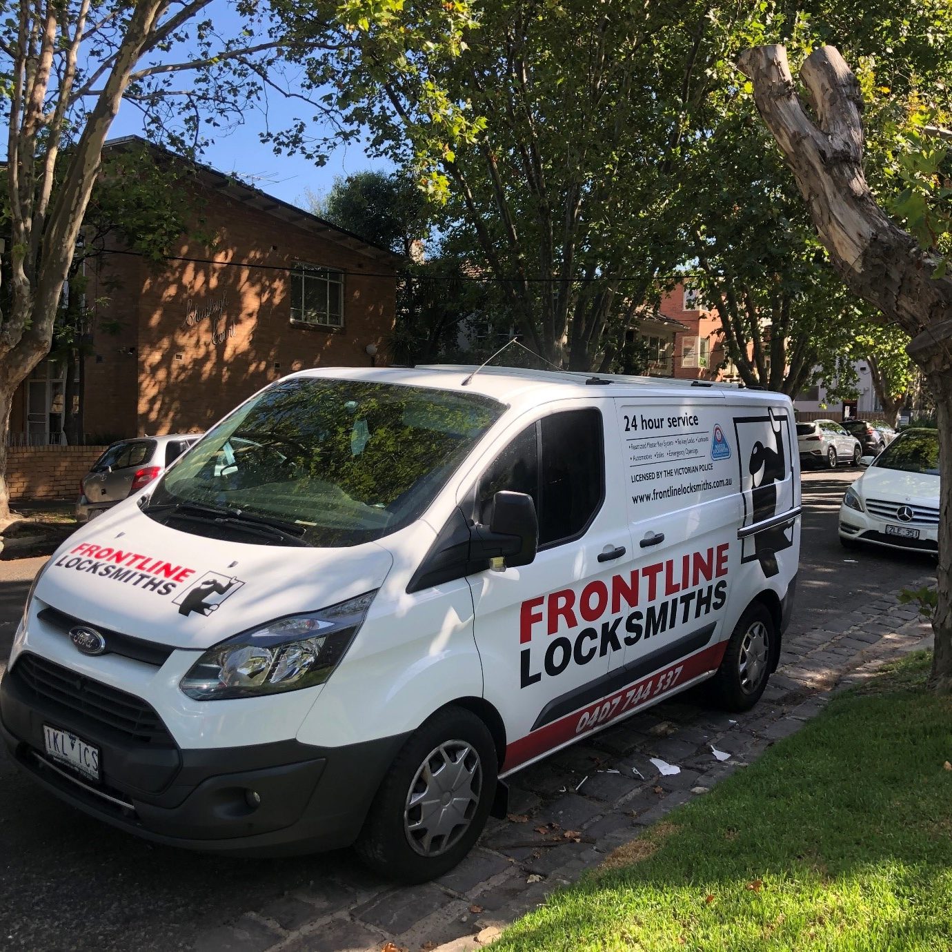 Residential suburb in Melbourne eastern suburbs serviced by Frontline Locksmiths